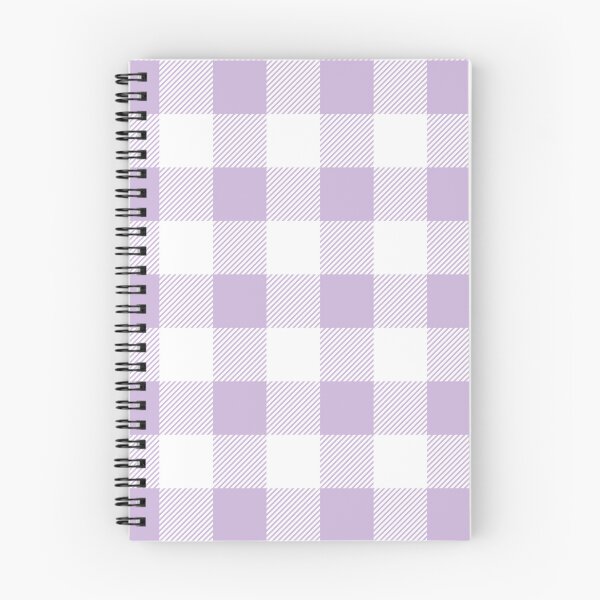 Item preview, Pastel Purple and White Buffalo Plaid Pattern designed and sold by starrylite.