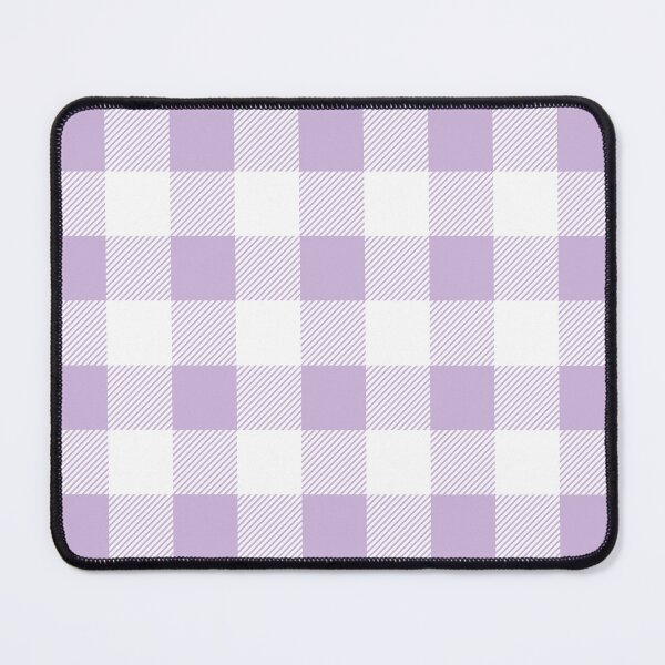 Item preview, Pastel Purple and White Buffalo Plaid Pattern designed and sold by starrylite.