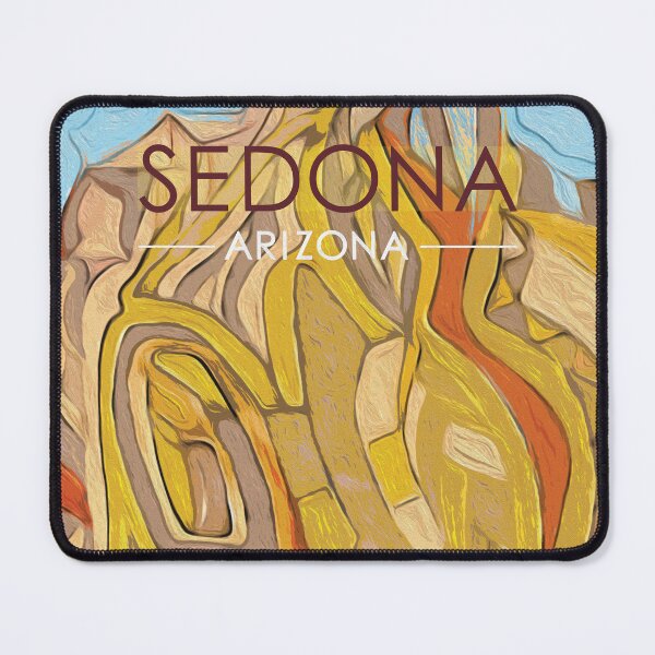 Item preview, Sedona Painting Travel Poster designed and sold by ubustudio.