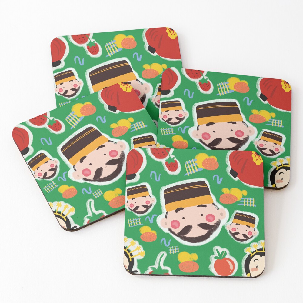 Item preview, Coasters (Set of 4) designed and sold by chepattern09.