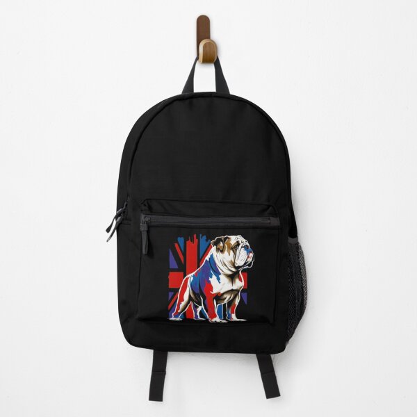 Item preview, British Bulldog with Union Jack Flag Illustration designed and sold by Gerald Waters.