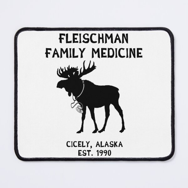 Item preview, Fleischman Family Medicine Moose Cicely Northern Exposure designed and sold by SonnyBoyDesigns.