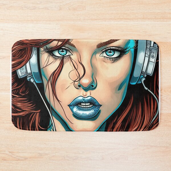 Item preview, Headphones girl designed and sold by obstinator.