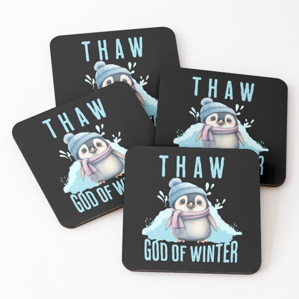 Item preview, Funny and cute penguin design, Thaw God of winter designed and sold by A Little Bit  Wolf.