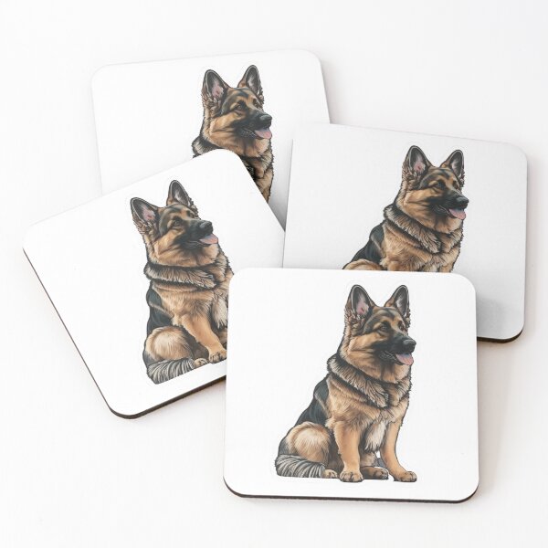 Item preview, German Shepherd Cartoon designed and sold by Pixelperfect1.