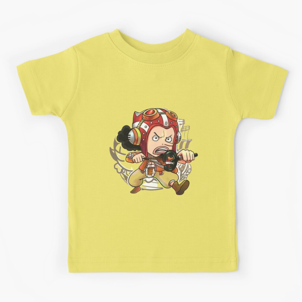 Gol D Roger one piece Kids T-Shirt by Swidoni