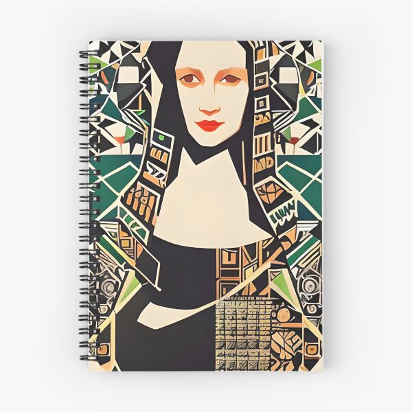 Item preview, Divine Geometry: Geometric Rendition of Mona Lisa as a Sacred Figure designed and sold by Beto Santos.