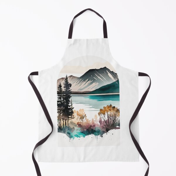 Item preview, Lake Clark National Park Boho Watercolor Arch designed and sold by PikoApparel.