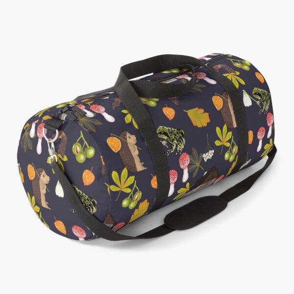 Item preview, Meet me by the toadstools woodland animals and nature pattern designed and sold by Naty Design Prague.