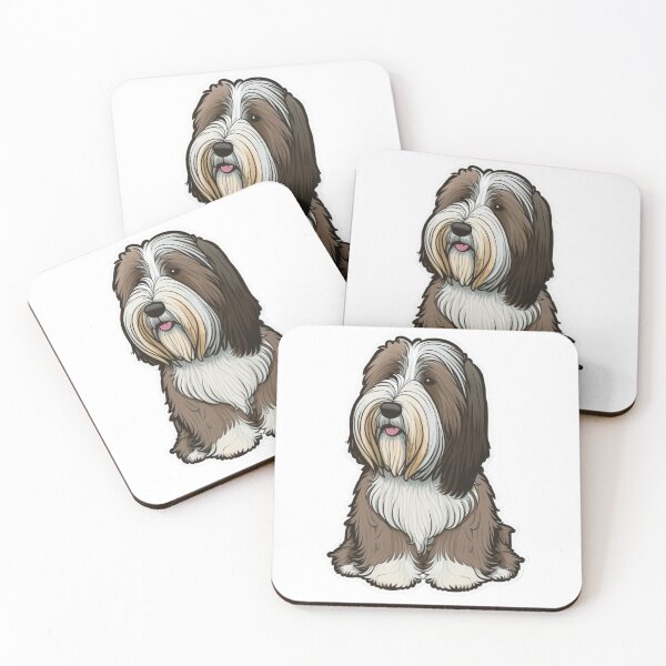 Item preview, Bearded Collie Cartoon designed and sold by Pixelperfect1.