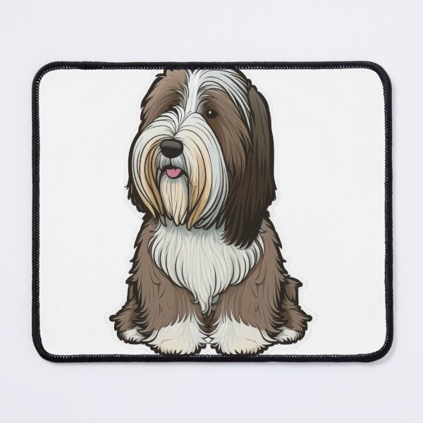 Item preview, Bearded Collie Cartoon designed and sold by Pixelperfect1.