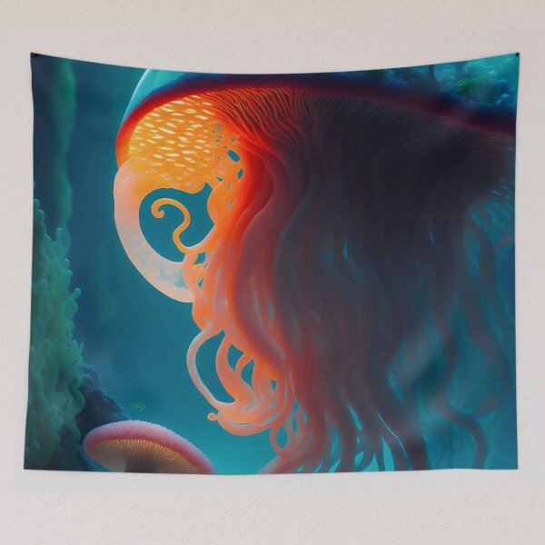 Item preview, Shrooms in the head of the Jelly designed and sold by zombiezoanthid.