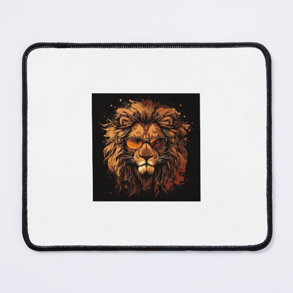 Item preview, Lion 3D Animal Glasses designed and sold by Print-Online.