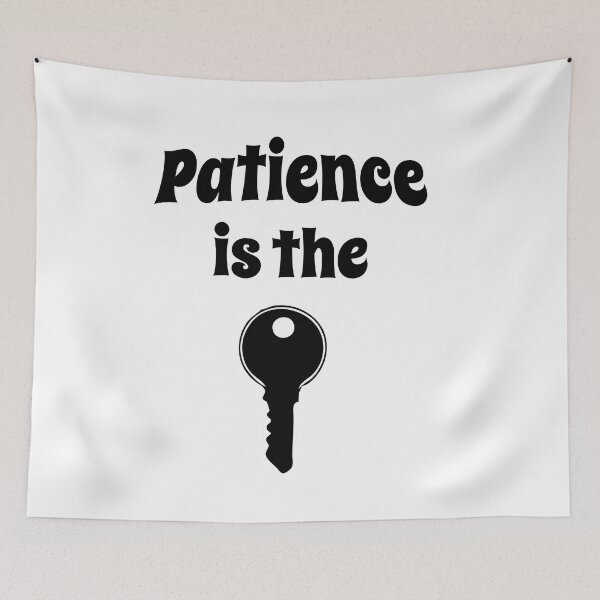 Item preview, Patience is the key designed and sold by Yossi Aharon.