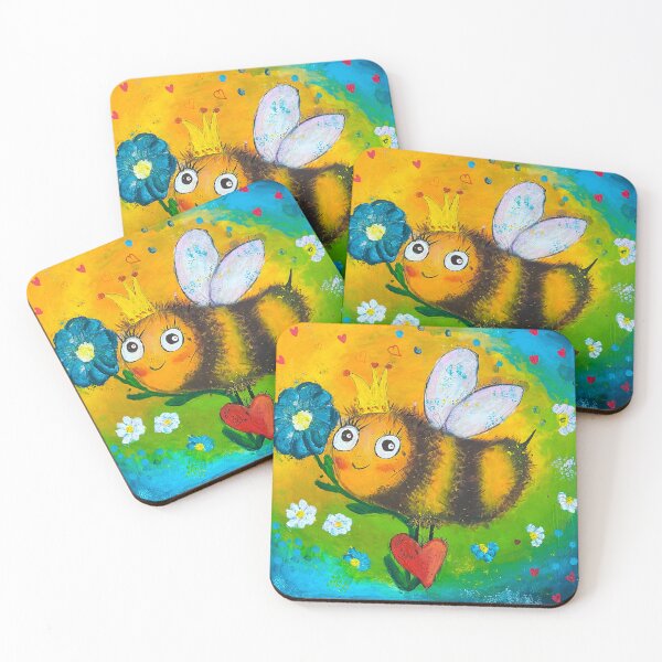 Item preview, Bee, bee, blossom designed and sold by eigenart-sylvia.
