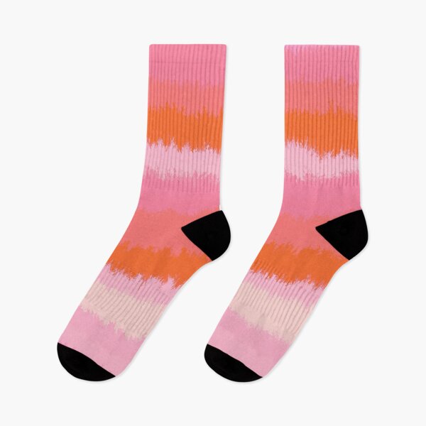 Item preview, Pink and Orange, Fuzzy Stripes  designed and sold by OneThreeSix.