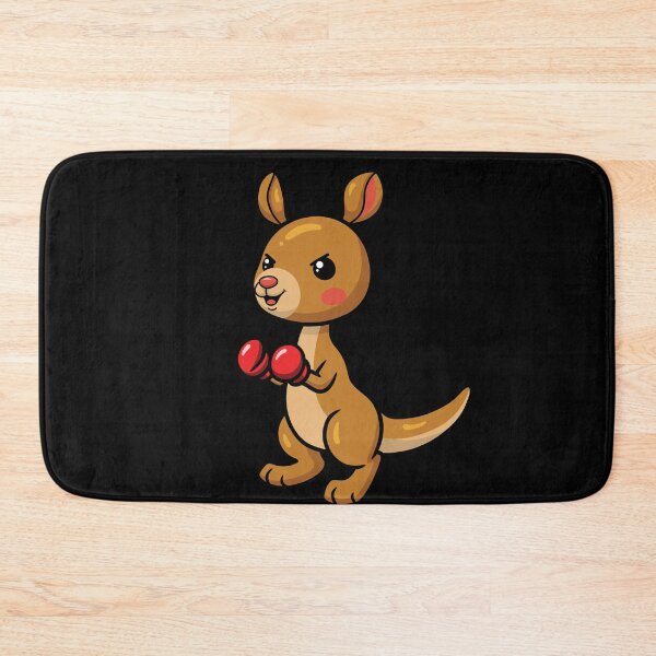 Aperçu de l'œuvre Kangourous mignons kangourous de boxe créée et vendue par MooonTees.