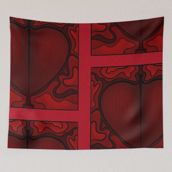 Item preview, Red heart in layers designed and sold by AdamCeko.