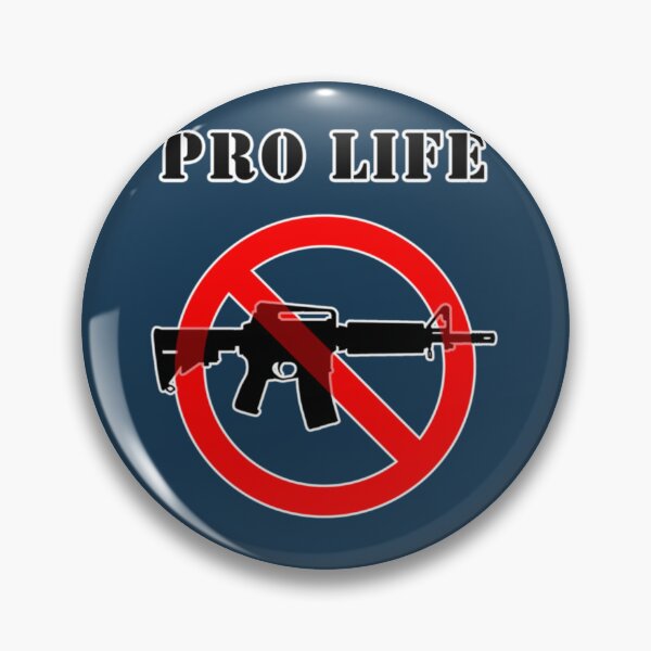 Item preview, Pro Life Ban Assault Weapons - Circle Slash   designed and sold by Teacher83.