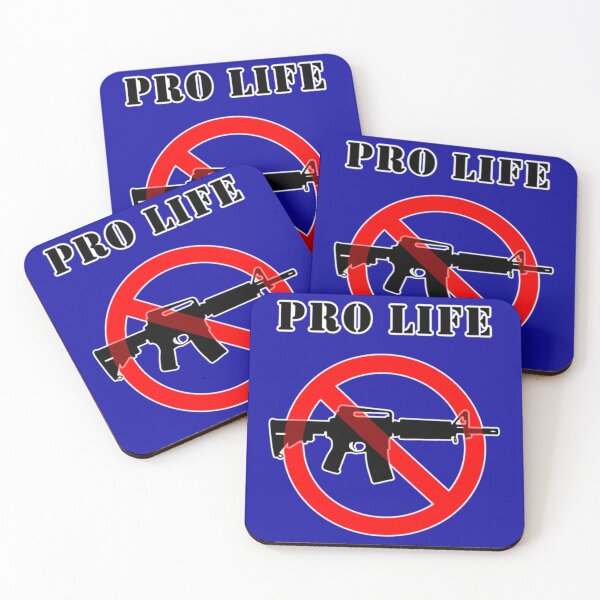 Item preview, Pro Life Ban Assault Weapons - Circle Slash   designed and sold by Teacher83.