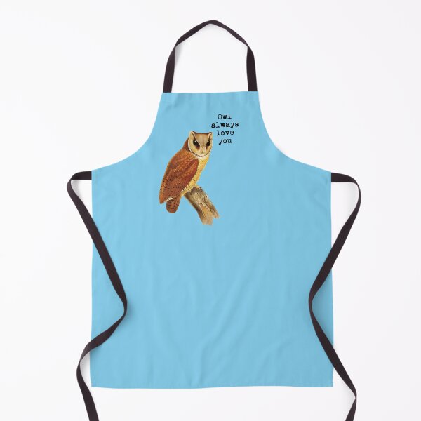 Item preview, owl always love you (blue) designed and sold by Madame Memento.