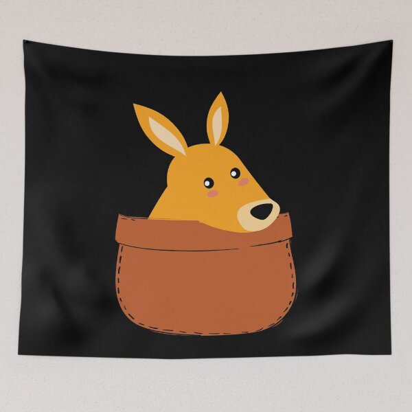 Item preview, Cute Kangaroo Pouch Kangaroo designed and sold by MooonTees.