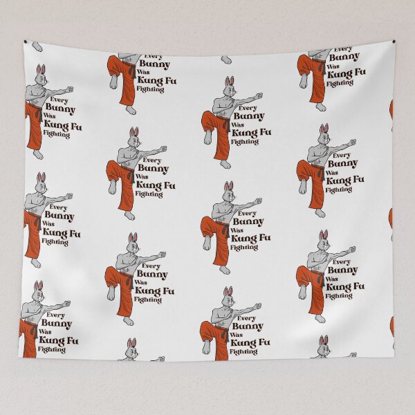 Item preview, Every Bunny Was Kung Fu Fighting designed and sold by toolongdidntdraw.