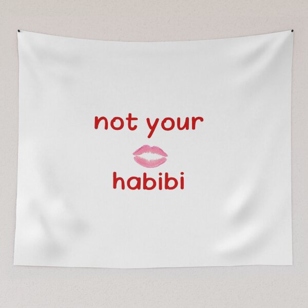 Item preview, not your habibi designed and sold by tatouma-shopp.
