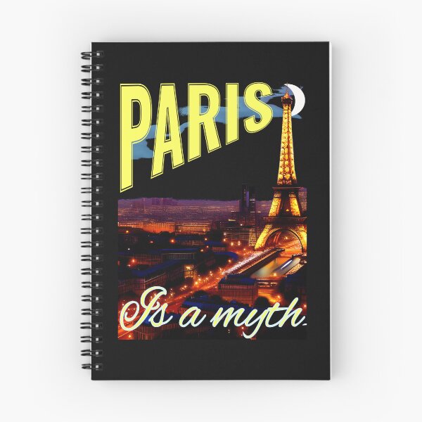 Item preview, Paris is a myth designed and sold by CottagePop.