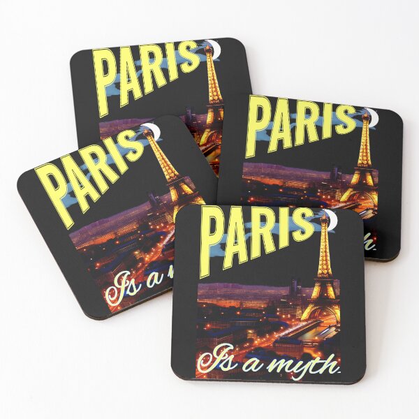 Item preview, Paris is a myth designed and sold by CottagePop.