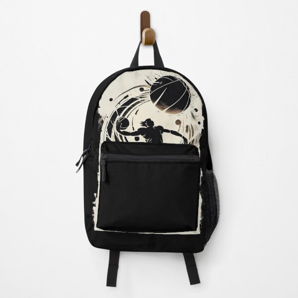 Item preview, Make a Statement with Greenbubble's Bold Black and White Abstract Basketball Playing Design designed and sold by GreenBubble - Shop and reforest.