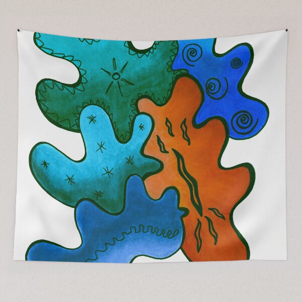 Item preview, Relaxing Ornamental Spirits. Meditative iFi Art. Stress and Pain Free with MYT3H. Green. Wood. Wind. designed and sold by DrIngridCa.