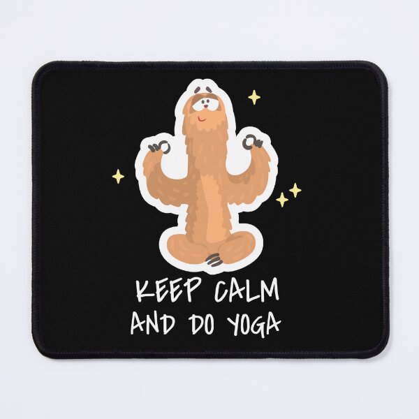 Item preview, Keep calm and do yoga designed and sold by AdrianShirt.