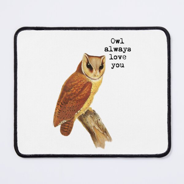 Item preview, owl always love you (white) designed and sold by Madame Memento.
