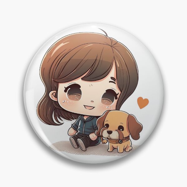 Item preview, The Little Girl and Her Beloved Dog designed and sold by KaylynBrown121.