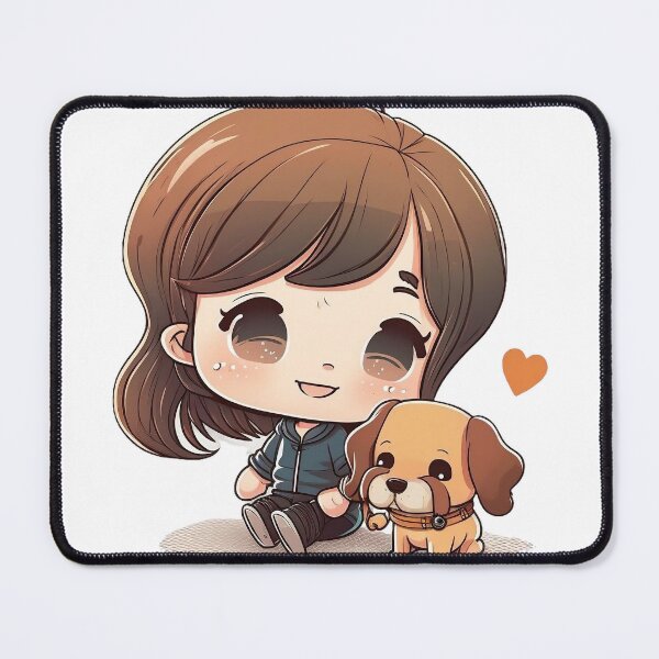 Item preview, The Little Girl and Her Beloved Dog designed and sold by KaylynBrown121.
