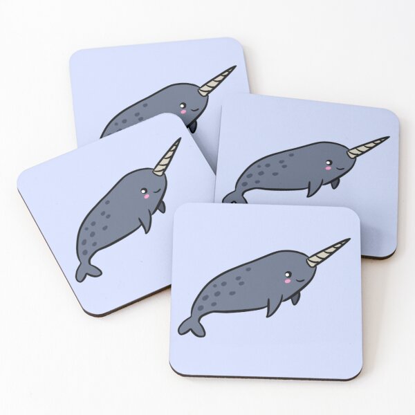 Item preview, Cute Narwhal illustration  designed and sold by Yarafantasyart.