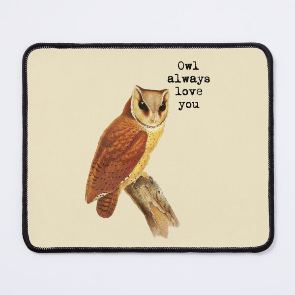Item preview, owl always love you (cream) designed and sold by Madame Memento.