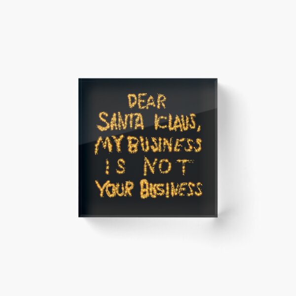 Item preview, Dear Santa Klaus (My Business) D1 Production designed and sold by SelfUpgrade.