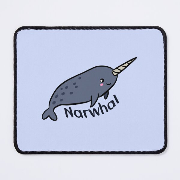 Item preview, Cute Narwhal illustration designed and sold by Yarafantasyart.