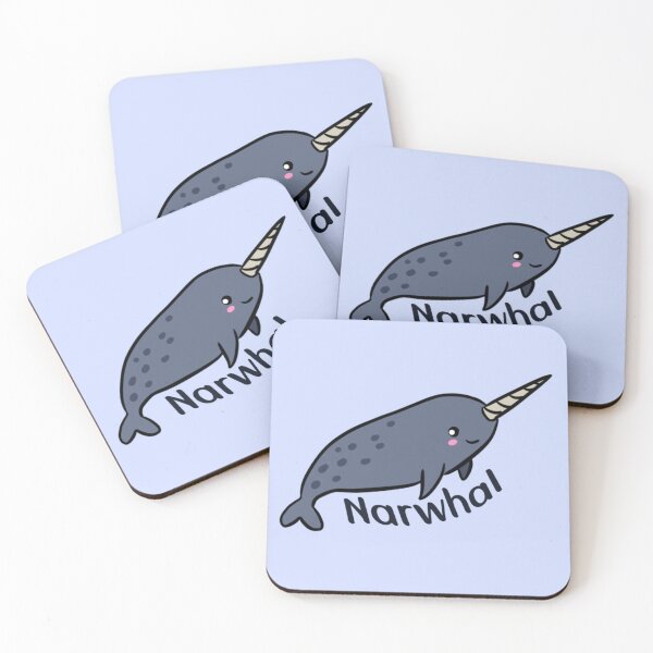 Item preview, Cute Narwhal illustration  designed and sold by Yarafantasyart.