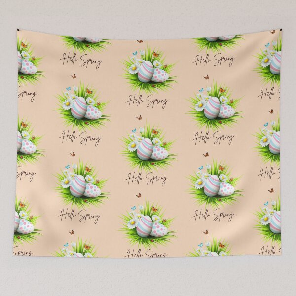 Item preview, Hello Spring - easter eggs designed and sold by All-About-Life.