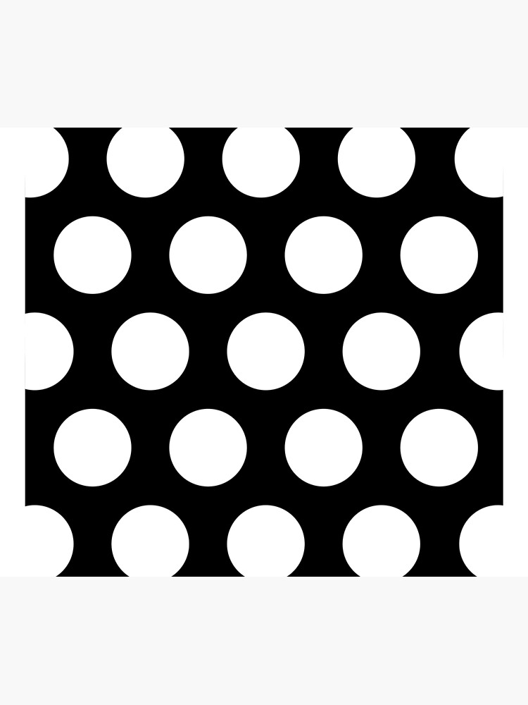 Black And White Polka Dots Duvet Cover By Xanderone Redbubble