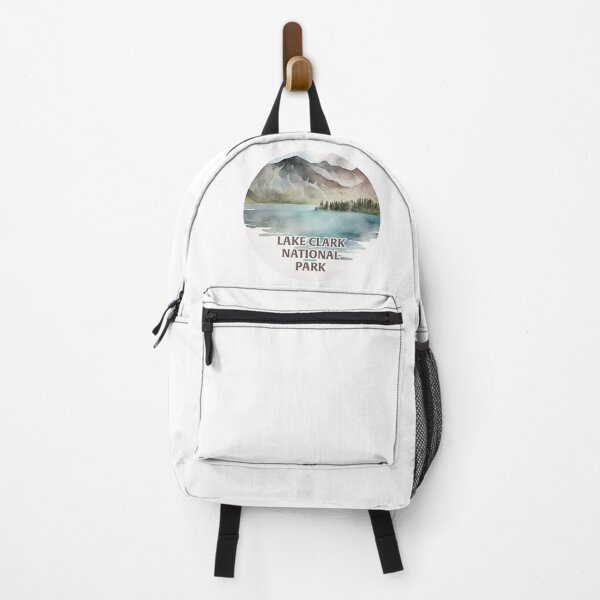 Item preview, Lake Clark National Park Boho Watercolor Circle designed and sold by PikoApparel.