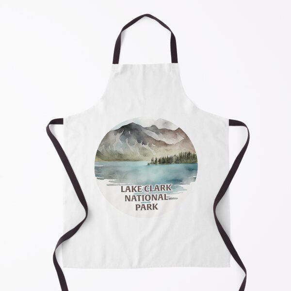 Item preview, Lake Clark National Park Boho Watercolor Circle designed and sold by PikoApparel.