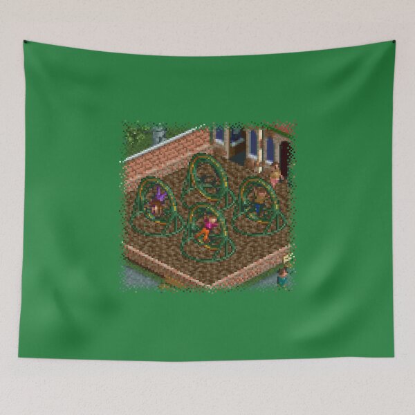 Item preview, RollerCoaster Tycoon RCT 1 - Space Rings designed and sold by vortiene.