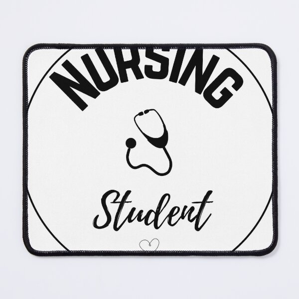 Item preview, Nursing student (black text) designed and sold by smellbellart3.