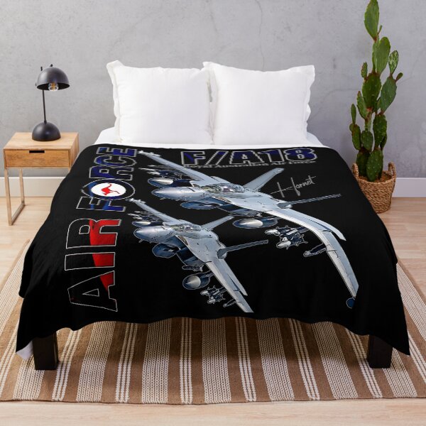 Vista previa del artículo con la obra «Avión de combate FA18 Hornet de la Fuerza Aérea Australiana RAAF», diseñado y vendido por Aerolovers.