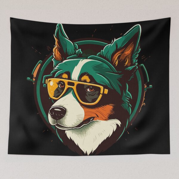 Item preview, Furry Friends: A Cute Dog designed and sold by Colorful Dreams.