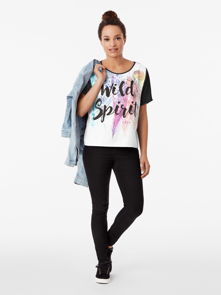 Vista alternativa de Blusa Wild spirit